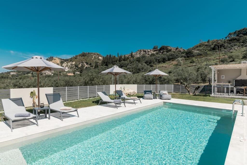 Melissia Luxury Villa Kalamákion Exteriér fotografie